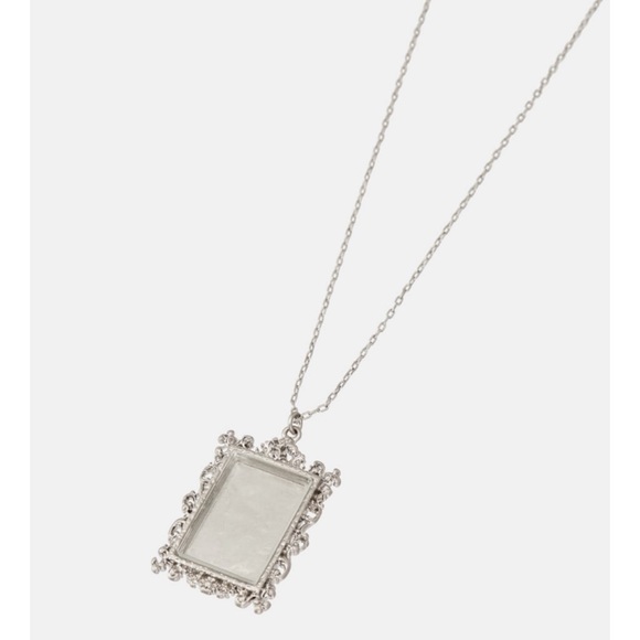 ZARA Limited Edition Frame Necklace - Picture 5 of 10